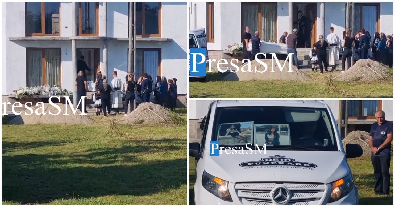 FOTO/VIDEO. Patricia (20) și Bianca (23) au ajuns astăzi în Oaș. Vor fi înmormântate la Tarna Mare