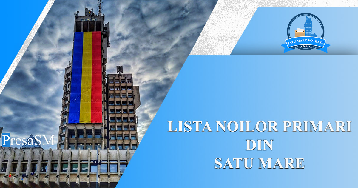 LISTA completă a noilor primari din județul Satu Mare. UDMR, marele câștigător