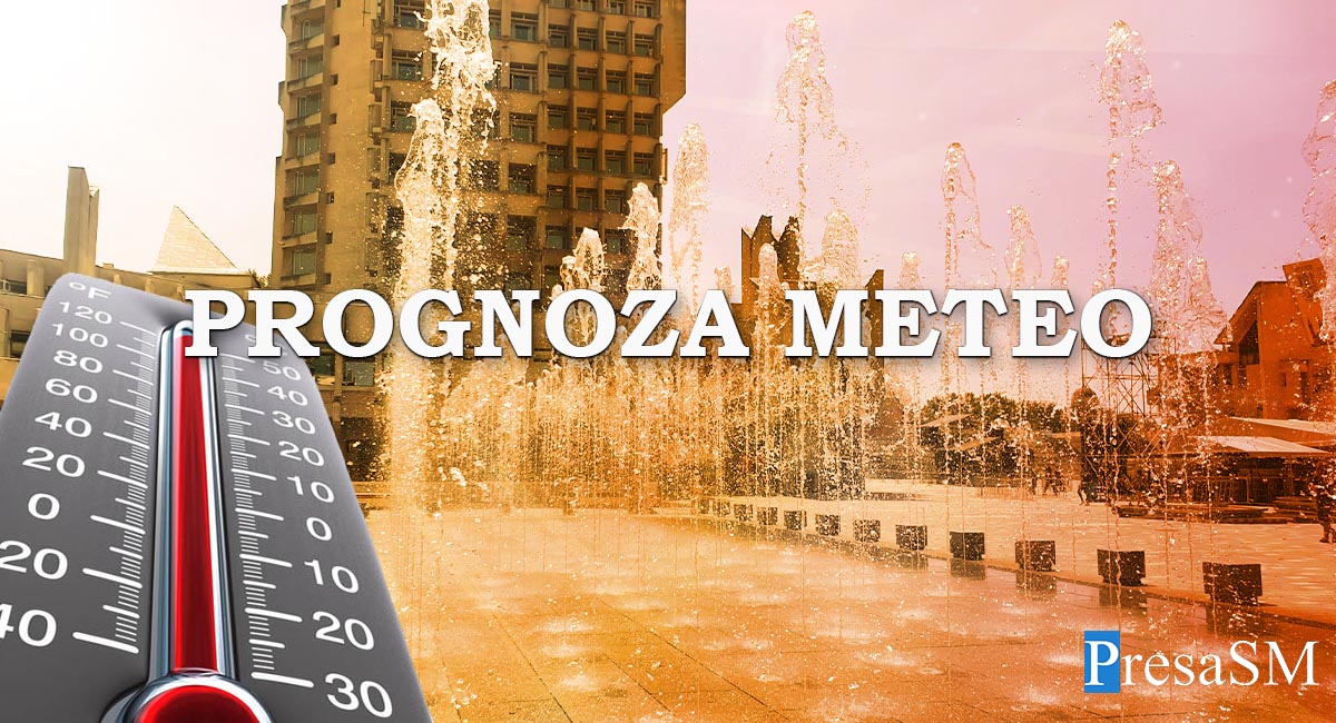 Satu Mare nu scapă de caniculă. Cod galben duminică și luni. Maxime chiar și de 34°C săptămâna viitoare. Prognoza meteo
