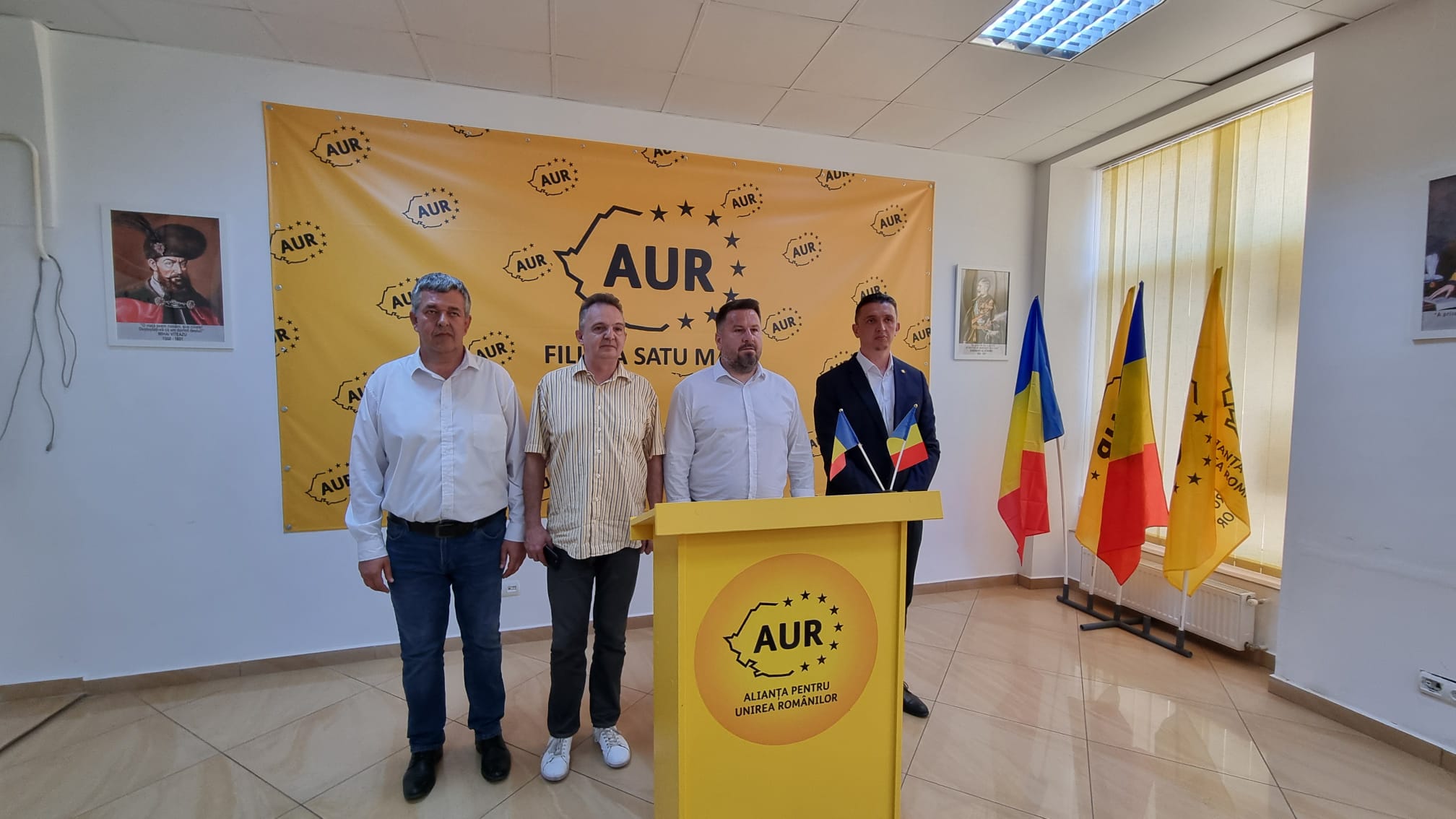 Candidații AUR din Satu Mare își prezintă prioritățile și îndeamnă la vot