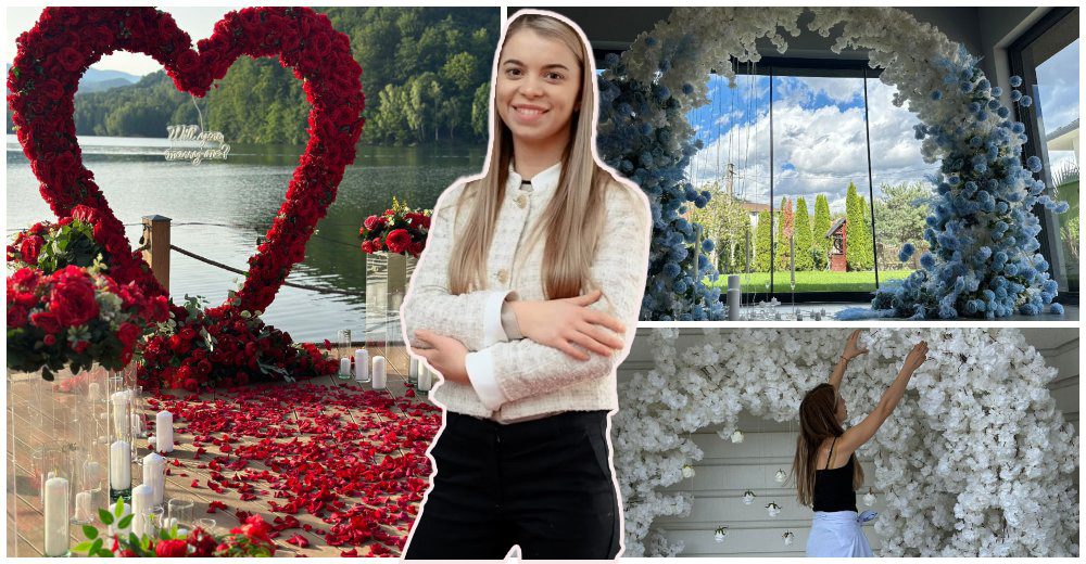 Georgiana, sătmăreanca care transformă orice eveniment într-unul de vis. Business început din pasiune