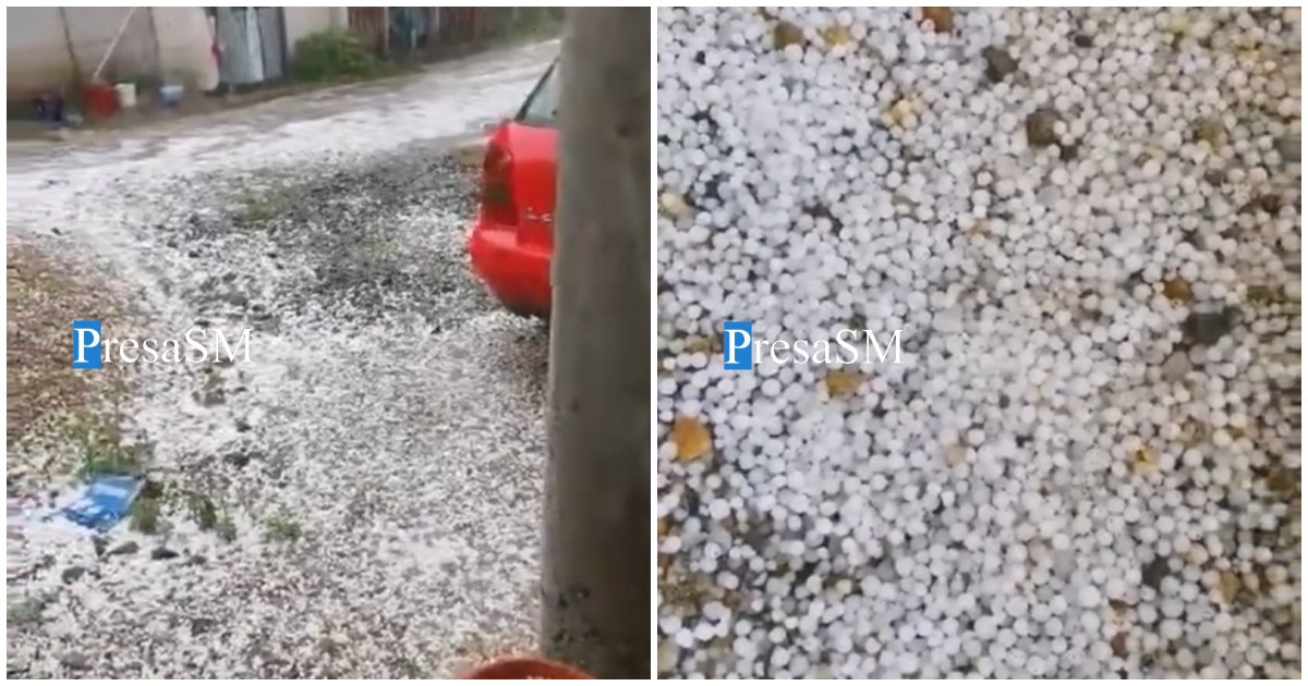 VIDEO. RUȘINE! Cu sisteme antigrindină, grindina a produs astăzi din nou distrugeri