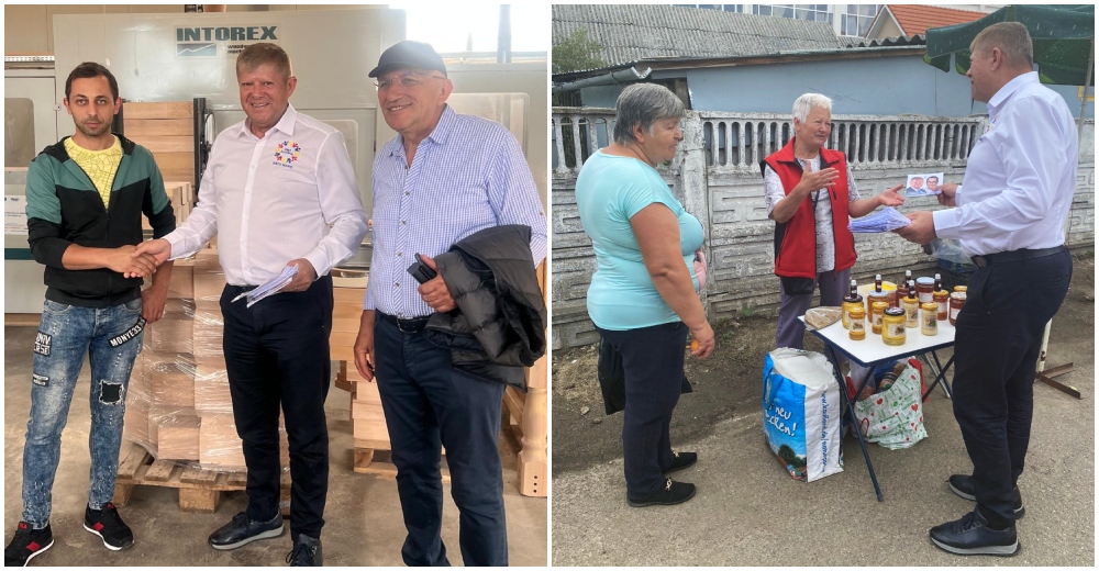 Vizită importantă a candidatului Octavian Petric la Ardud: susținerea producătorilor locali și a industriei mobilei