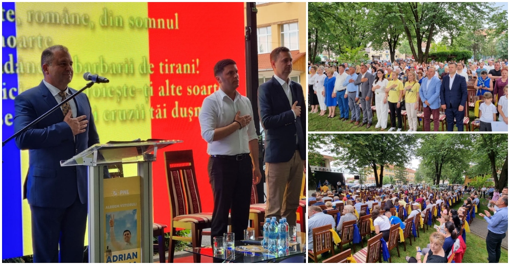 FOTO. Eveniment de gală la Odoreu. Echipa PNL pentru Primăria și Consiliul Local Odoreu a fost prezentată în aplauzele a sute de persoane