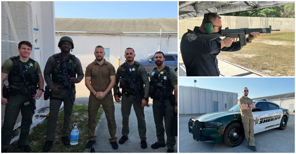 FOTO. Sergiu Dragoș, polițistul din Satu Mare care s-a antrenat cu trupele de elită din SUA