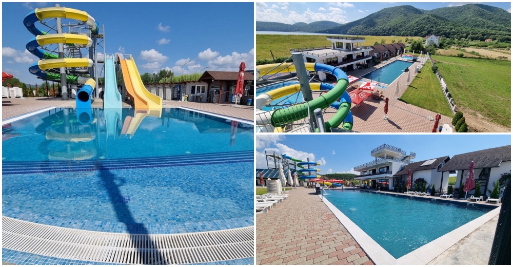 FOTOGALERIE. Ștrand impresionant în județul Satu Mare! Într-un peisajul superb din Călinești-Oaș