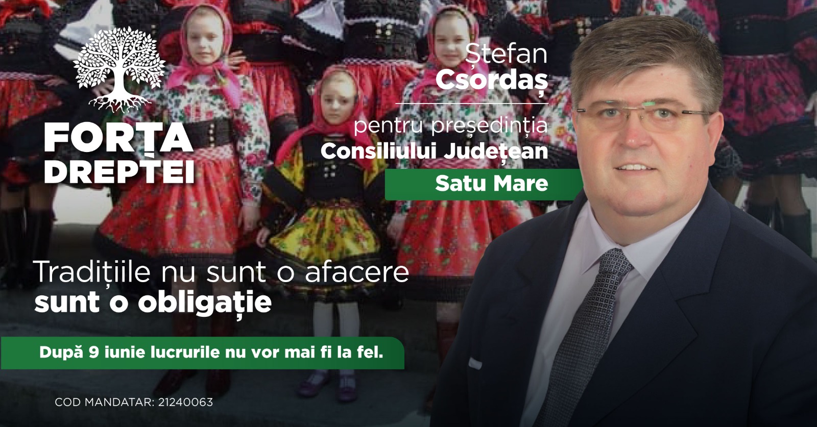 Ștefan Csordaș: Cultura și tradițiile din județul Satu Mare trebuie făcute cunoscute în toată țara