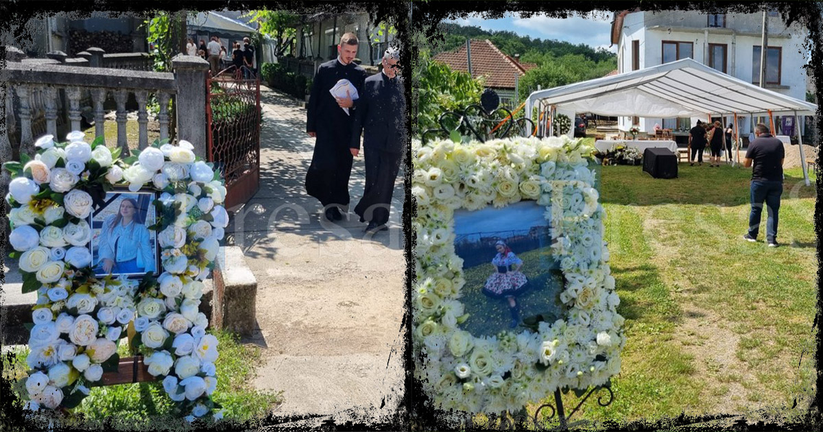 FOTO/VIDEO. Patrizia și Bianca, conduse pe ultimul drum. Două înmormântări, o comunitate întreagă în lacrimi