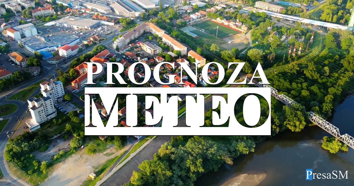 Prognoza meteo pentru săptămâna următoare. Când se răcește vremea la Satu Mare. La ce ne putem aștepta de Paște
