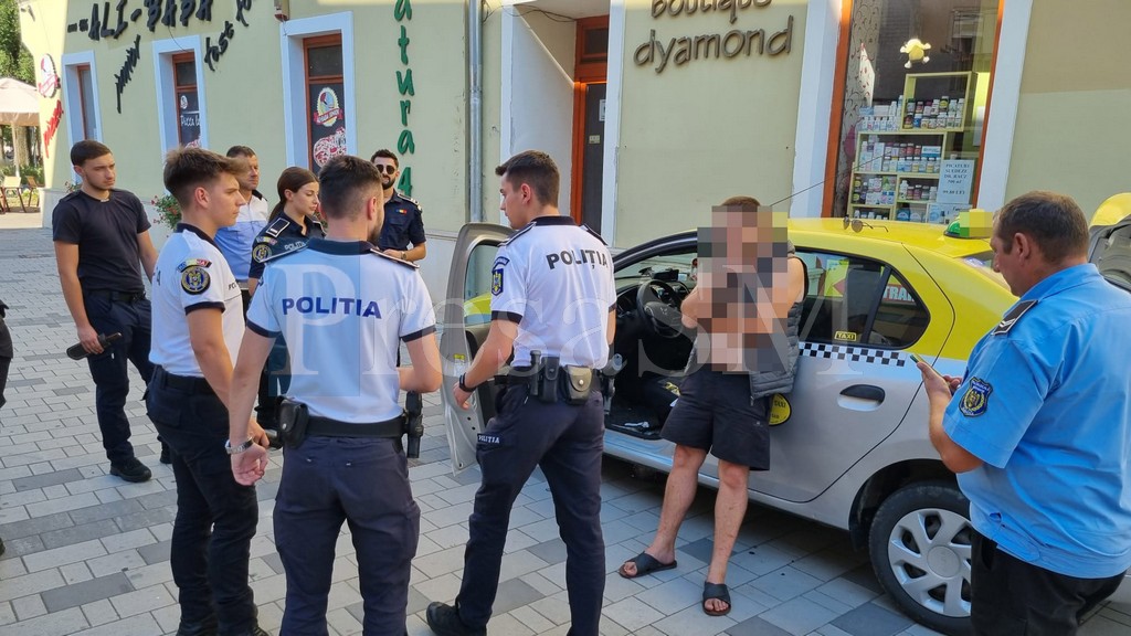 FOTO/VIDEO. Taximetristul din Satu Mare, pericol public, va rămâne pieton... pe viață!