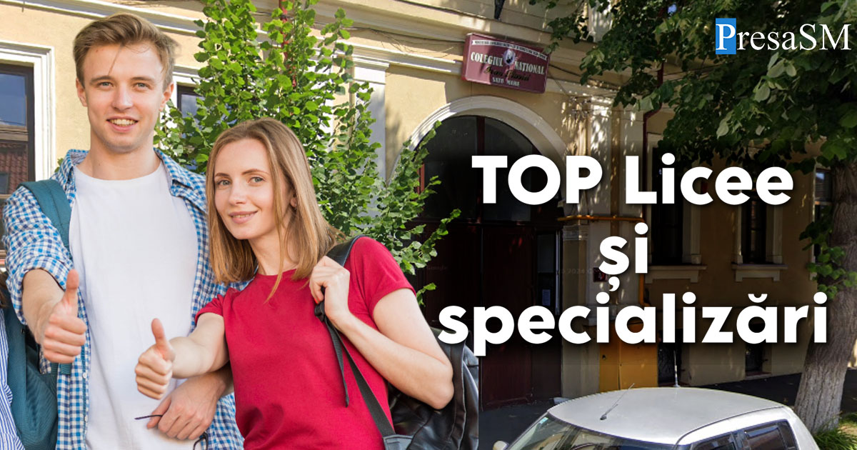 Topul liceelor din Satu Mare cu cele mai mari note de admitere. Care au fost cele mai căutate specializări