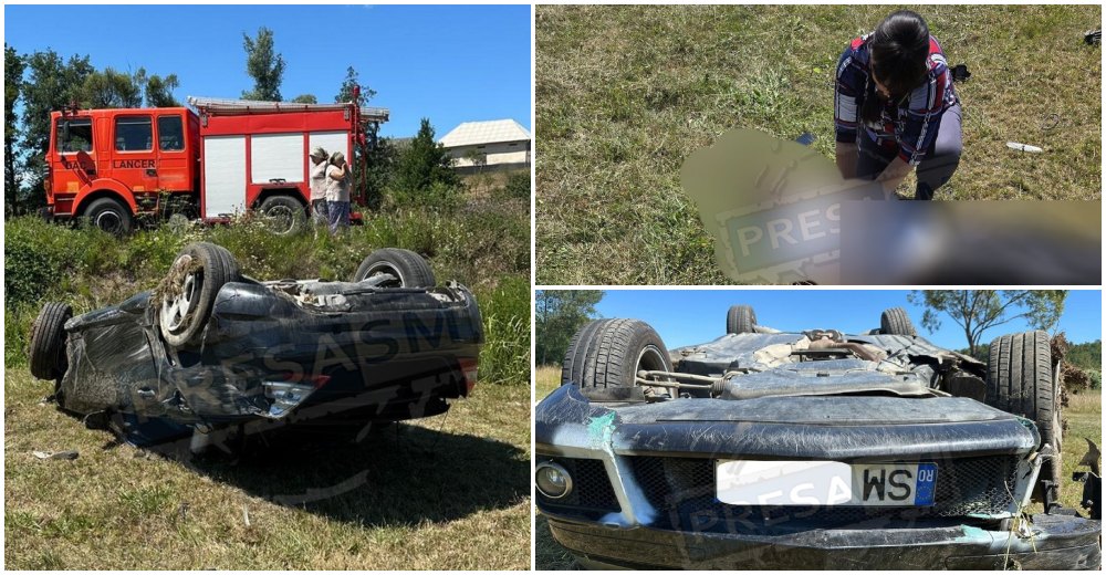 FOTO/VIDEO. A murit medicul rănit astăzi în accidentul rutier din județul Satu Mare