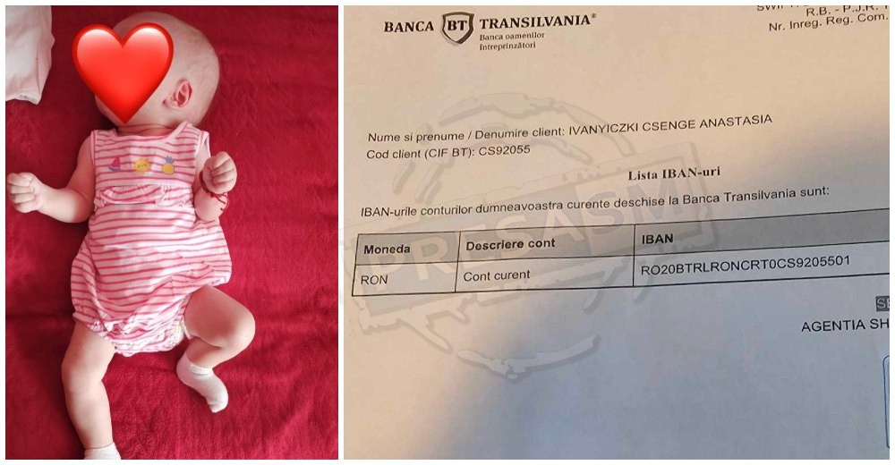 FOTO. Un îngeraș (4 luni) din Satu Mare are nevoie urgentă de ajutor. Părinții ne cer ajutorul