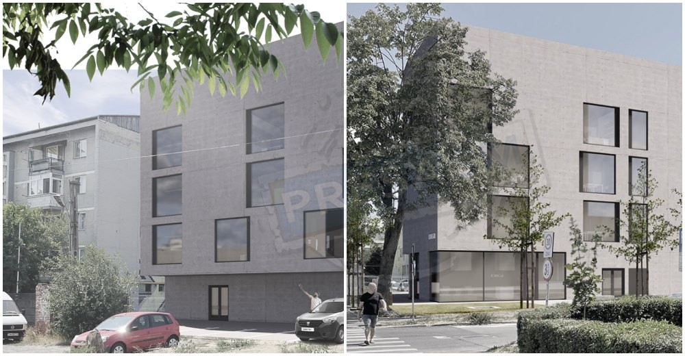 FOTO. DIGI construiește un bloc modern pe Drumul Careiului. Vizavi de mall