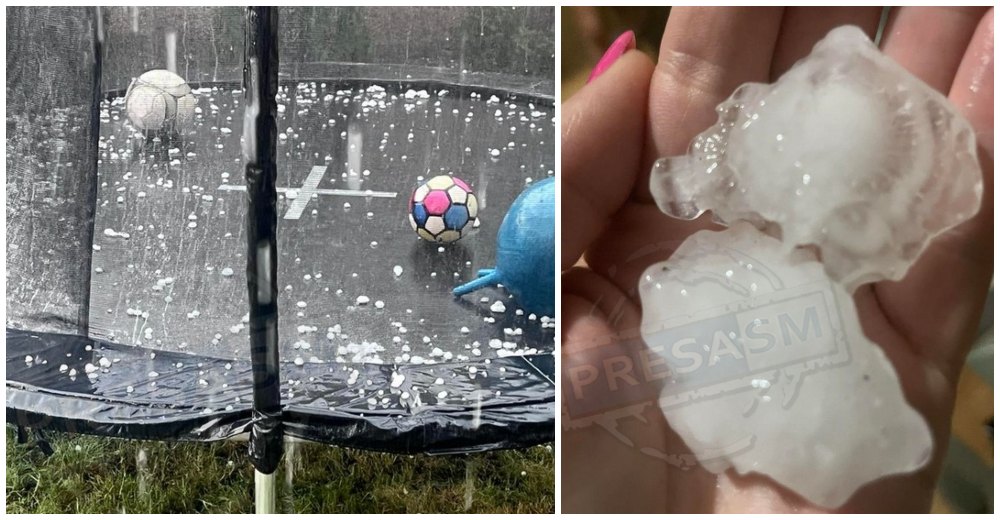 FOTO. COD PORTOCALIU de vijelii și grindină. LISTA localităților vizate din județul Satu Mare