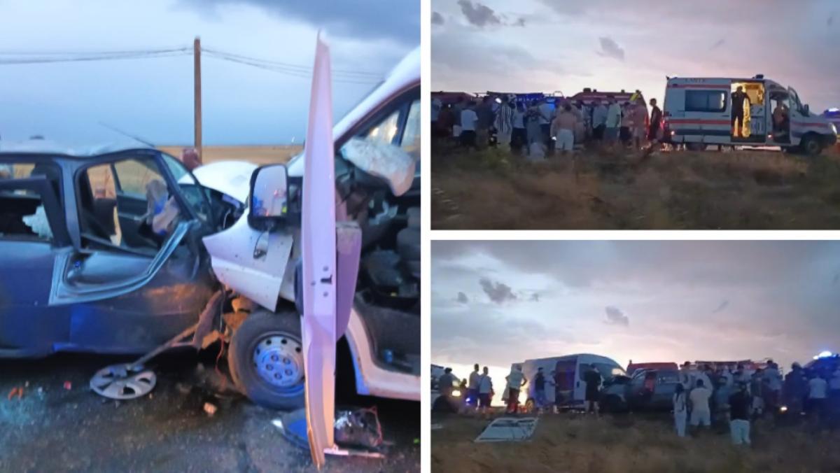 FOTO. Accident cumplit în țară. Trei oameni au murit, cinci au fost grav răniți, inclusiv un copil