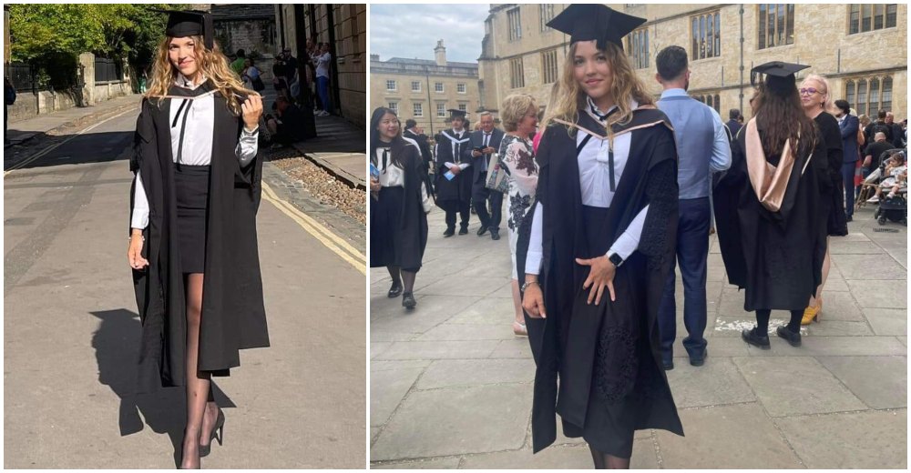 FOTO. Ioana, sătmăreanca care a absolvit cu cea mai mare distincție Universitatea Oxford, prima din lume