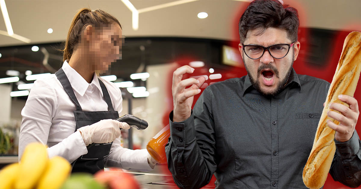 JUDEȚUL SATU MARE. Vânzătoare bătută cu o pâine pentru că a vândut-o stricată