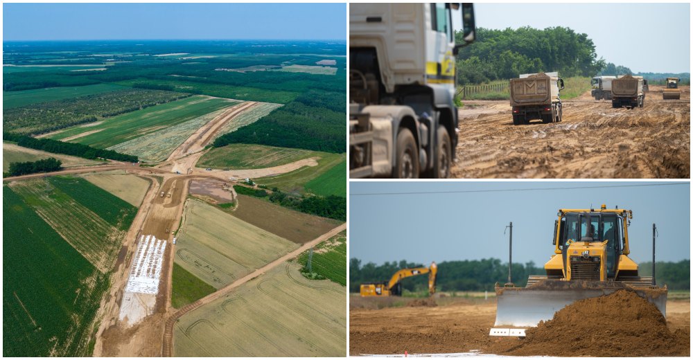 FOTOGALERIE. Se construiește drumul expres! Va lega autostrada M3 cu Satu Mare