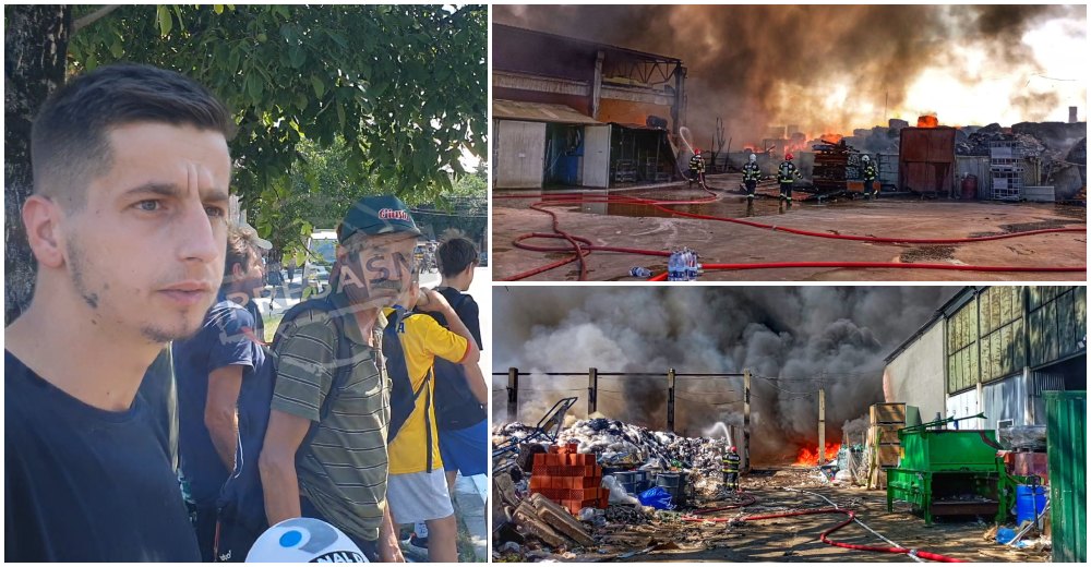 VIDEO. MĂRTURII ale angajaților. Cum a pornit incendiul uriaș din Satu Mare