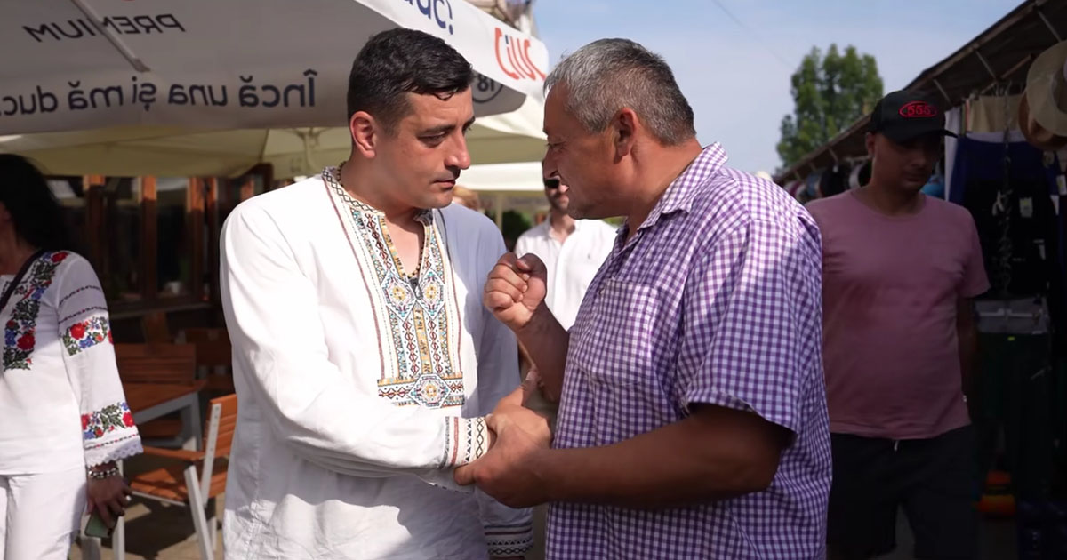VIDEO. George Simion, vizită prin Satu Mare: "Vă felicit că v-ați ținut obiceiurile și tradițiile"