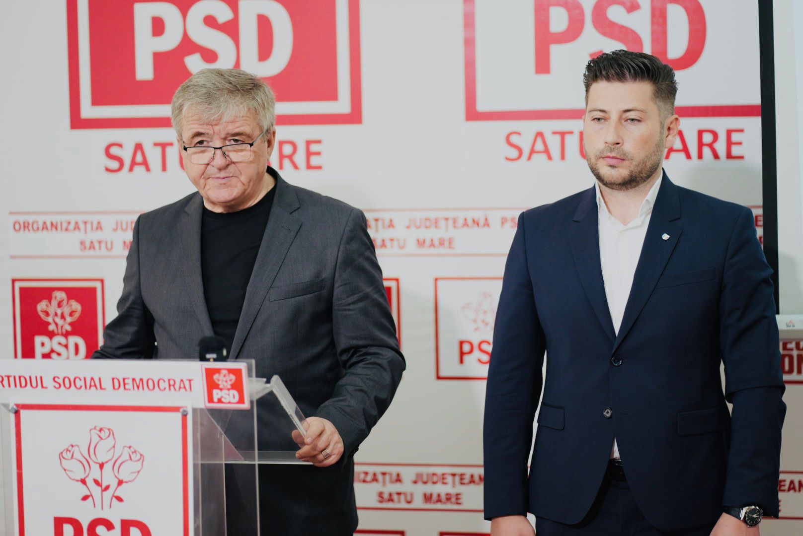 Mircea Govor și Adrian Micle - propunerile PSD Satu Mare pentru a deschide listele la parlamentare