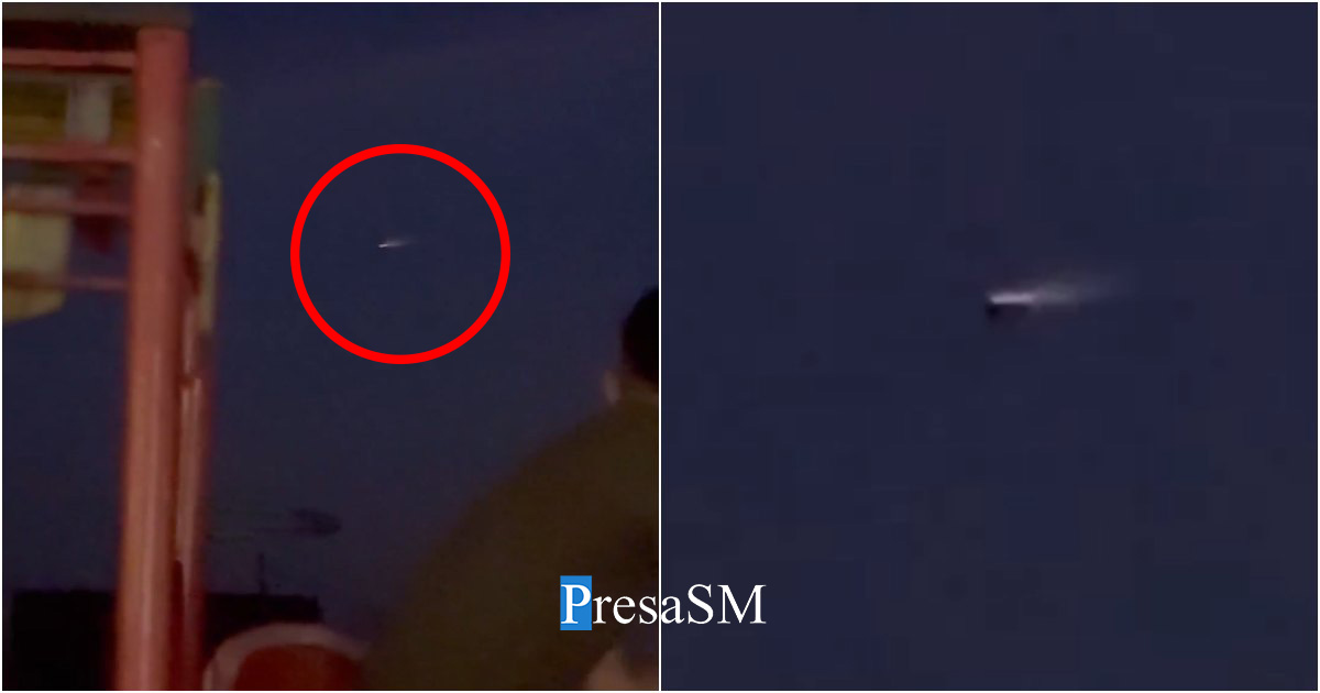 VIDEO. Un obiect luminos a străbătut cerul Sătmarului. Despre ce a fost vorba