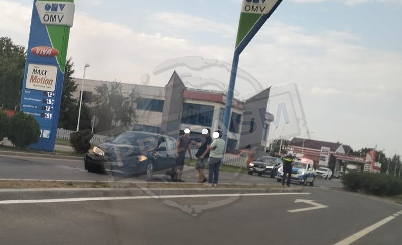 FOTO. Accident rutier pe Drumul Botizului. Poliția, la fața locului