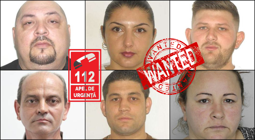 FOTO. Ei sunt cei mai căutați infractori fugari din județul Satu Mare