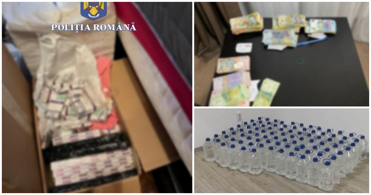 FOTO. Percheziții pe bandă rulantă în Satu Mare. Mai multe persoane au fost reținute