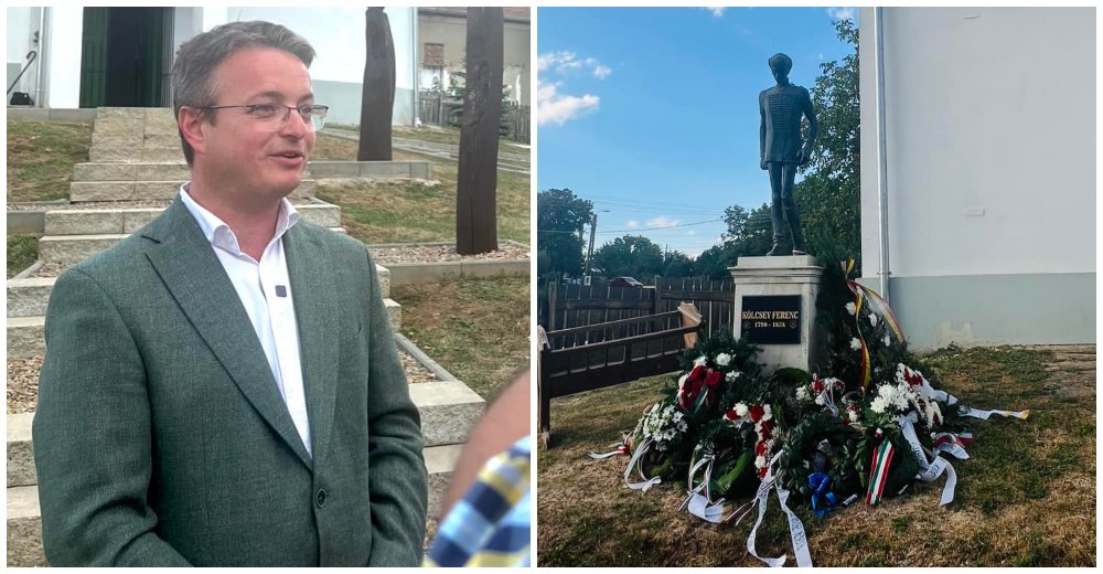 Deputatul Nagy Szabolcs: ”Ferenc Kölcsey, omagiat la Săuca, un simbol al identității și unității comunității maghiare”