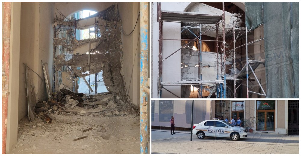 FOTO/VIDEO. Primele concluzii ale specialiștilor. Cât de gravă este prăbușirea de la Hotelul Dacia