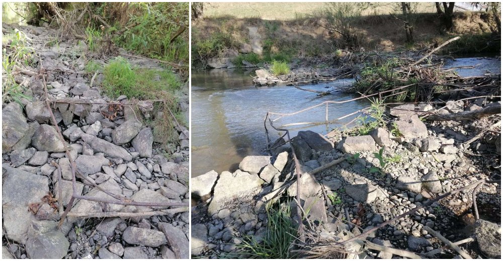 FOTO. Un alt râu important seacă, în județul Satu Mare. Someșul, la un minim istoric