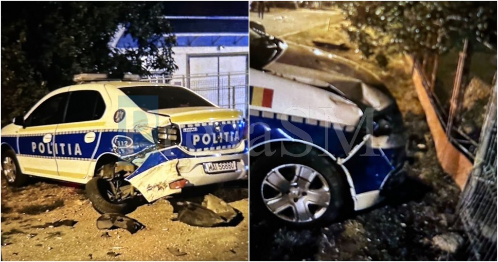 FOTO. Ce pedeapsă a primit sătmăreanul beat  care a dat cu mașina peste un polițist și a fugit