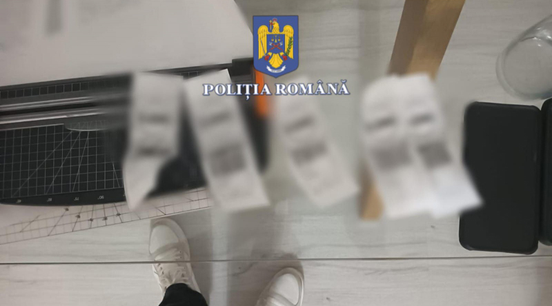 FOTO. Trei zugravi și un șofer au păcălit un lanț de magazine, inclusiv din Satu Mare, cu sute de mii de lei