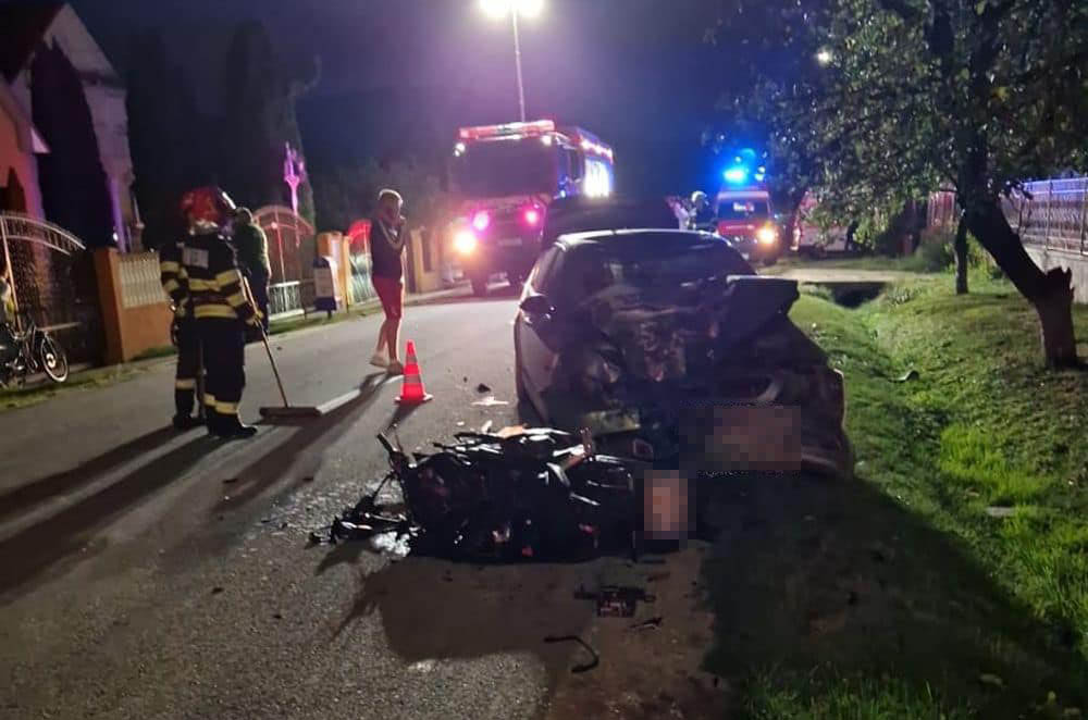 FOTO. O tânără de 24 de ani și-a pierdut viața în urma impactului. Accident cumplit în țară