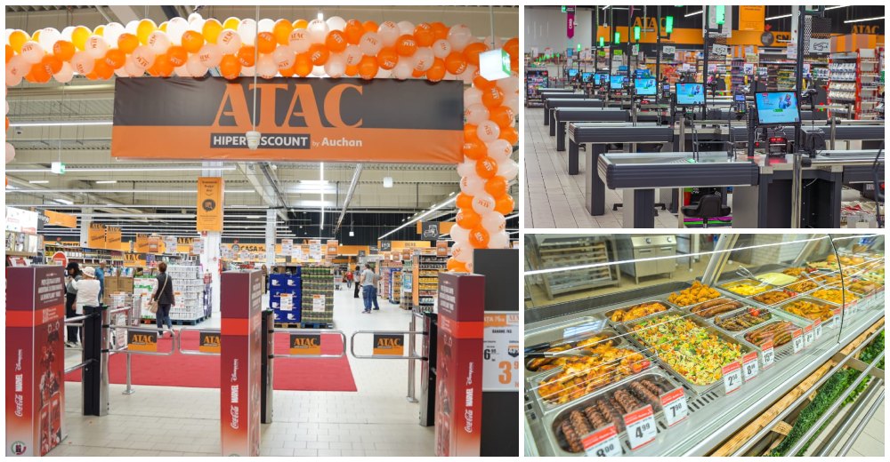 FOTO. Auchan Satu Mare a devenit ATAC Hiper Discount by Auchan. Magazinul a fost remodelat și redeschis astăzi, cu prețuri foarte agresive, permanent mici