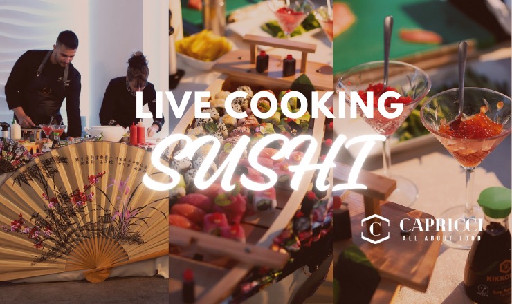 Restaurantul Capricci aduce Japonia la Satu Mare: Sushi și alte delicatese pregătite live!