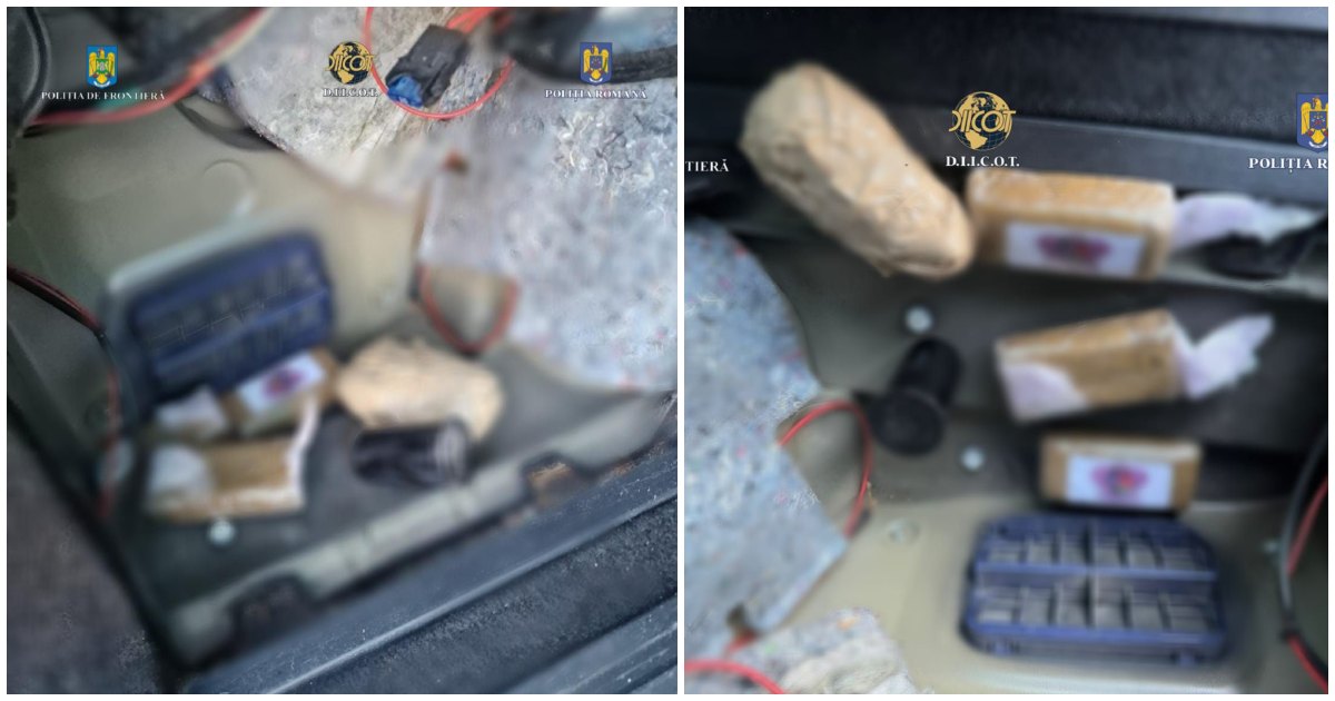 FOTO. Cum aducea droguri în Satu Mare un taximetrist din Franța