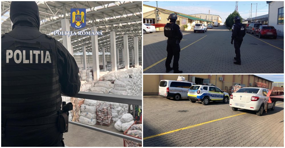 FOTO/VIDEO. Percheziții de amploare în Satu Mare. Descinderi la o mare firmă din județ