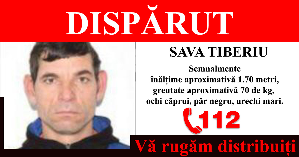 Sătmărean dat dispărut. Polițiștii și familia vă cer ajutorul