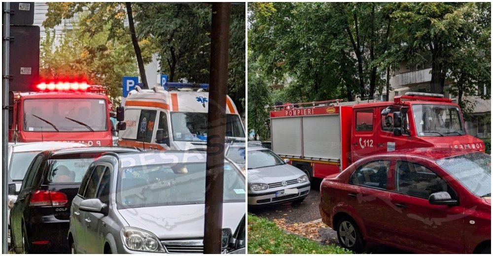 FOTO. O sătmăreancă care dormea s-a trezit cu pompierii/ambulanța la ușă