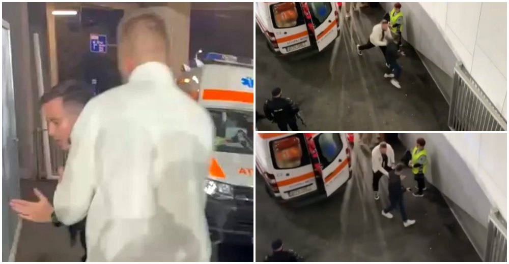 FOTO. Fiul fostului președinte al Judecătoriei Satu Mare a bruscat și amenințat jurnaliști