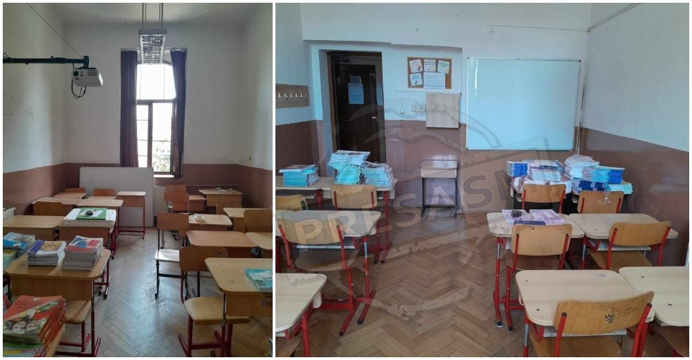 FOTO. Școală de fițe în municipiul Satu Mare. Pușcăriașii au mai mult spațiu decât elevii!