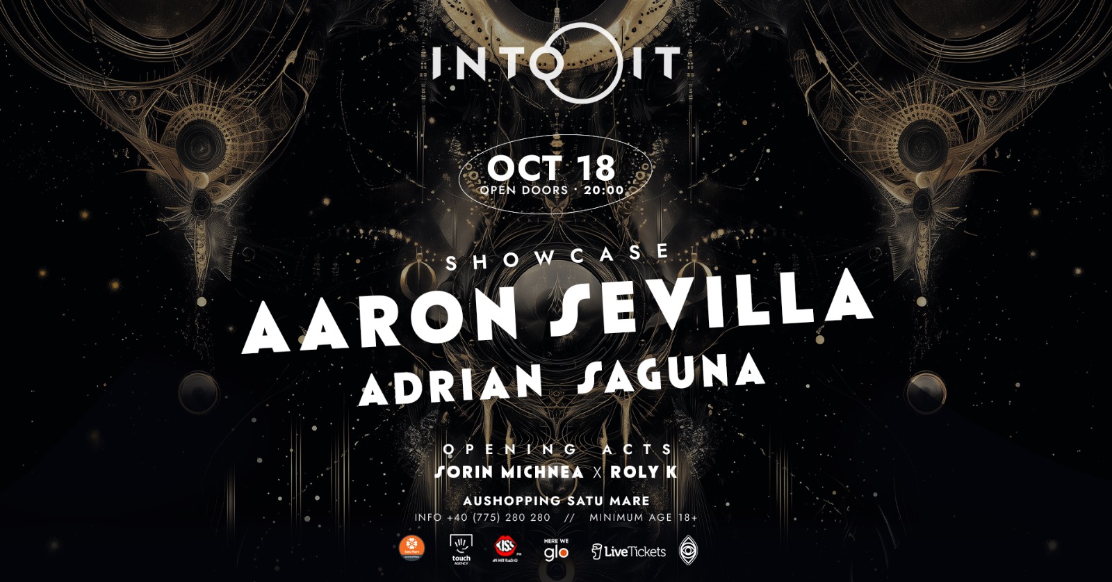 O nouă ediție INTOOIT la Satu Mare! Aaron Sevilla și Adrian Saguna vor electriza scena și publicul