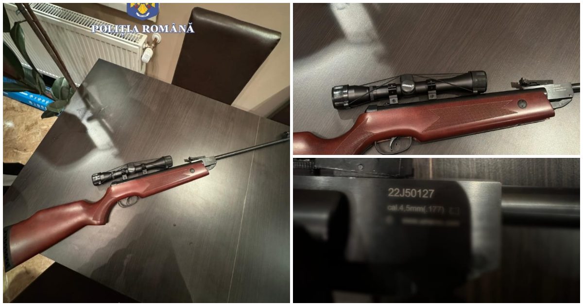 FOTO/VIDEO. Percheziții și la Satu Mare în această dimineață. Viziați vânzătorii de arme și muniții