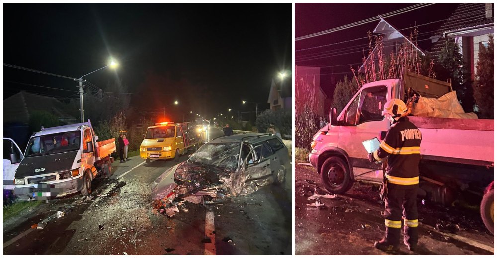 FOTO. Cum s-a produs accidentul cu multiple victime din Botiz. Cine este vinovat