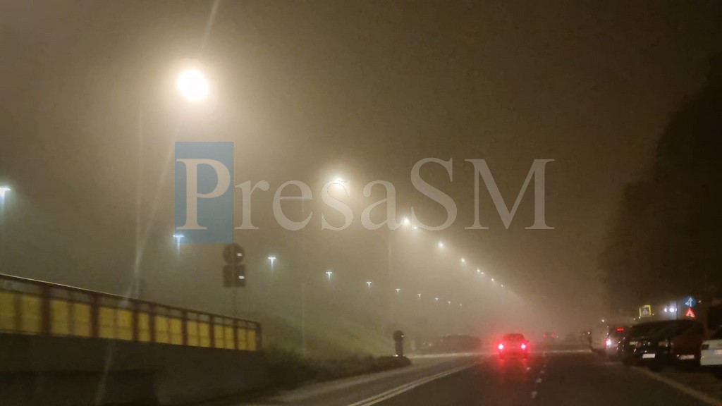 AVERTIZARE de ceață densă în județul Satu Mare. Pericol de ghețuș sau chiciură