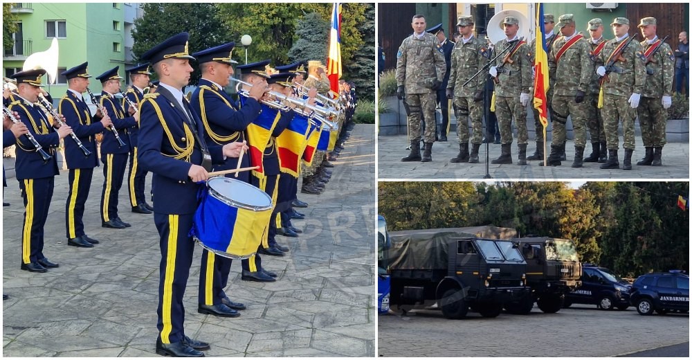 FOTO/VIDEO. Restricții de trafic în Centrul Sătmarului. Repetiții intense pentru Ziua Armatei
