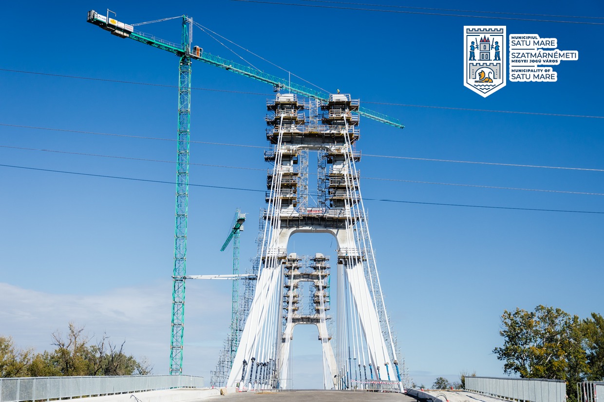 Ce spune primarul Kereskényi, în ce lună vor putea sătmărenii circula pe noul pod